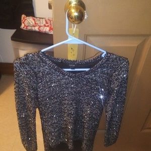 Sequin sweater